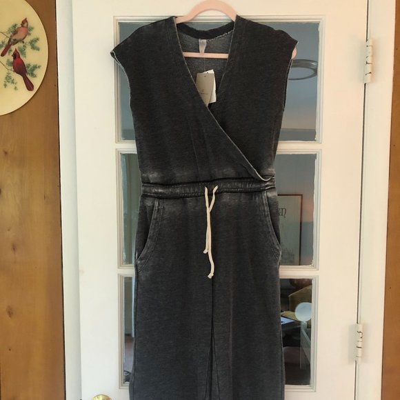 Alternative Apparel Pants - Grey Jump Suit Casual (Alternative Apparel)